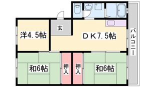 メゾン北鈴の物件間取画像